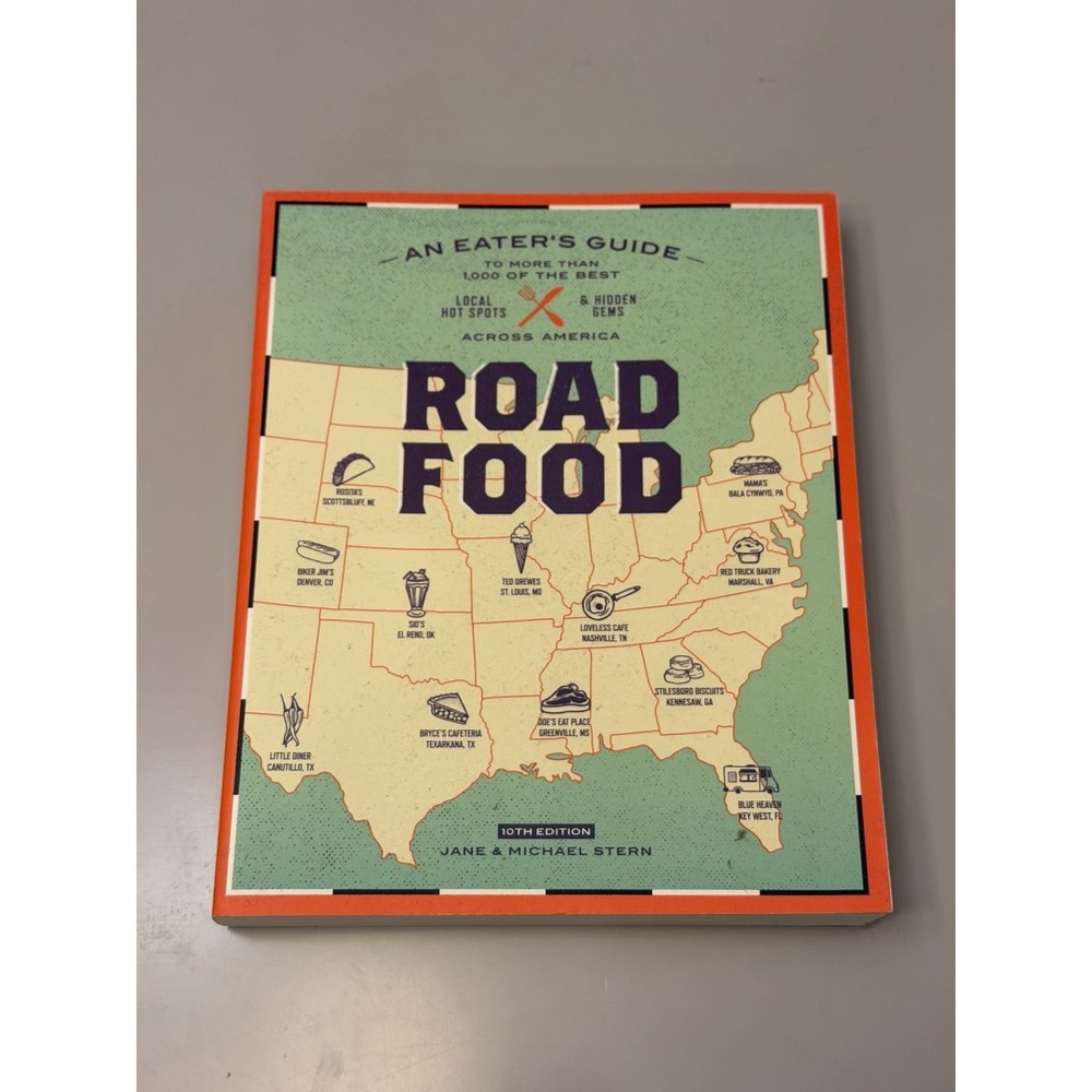 Roadfood Guidebook 10th Edition by Jane & Michael Stern, Travel Restaurants